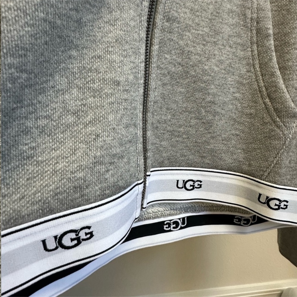 UGG Kaelie Zip Hoodie‎ in Grey - Size M - NEW With Tags - Picture 3 of 5